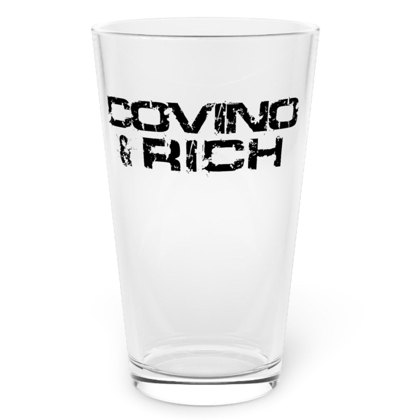 Covino & Rich Pint Glass, 16oz