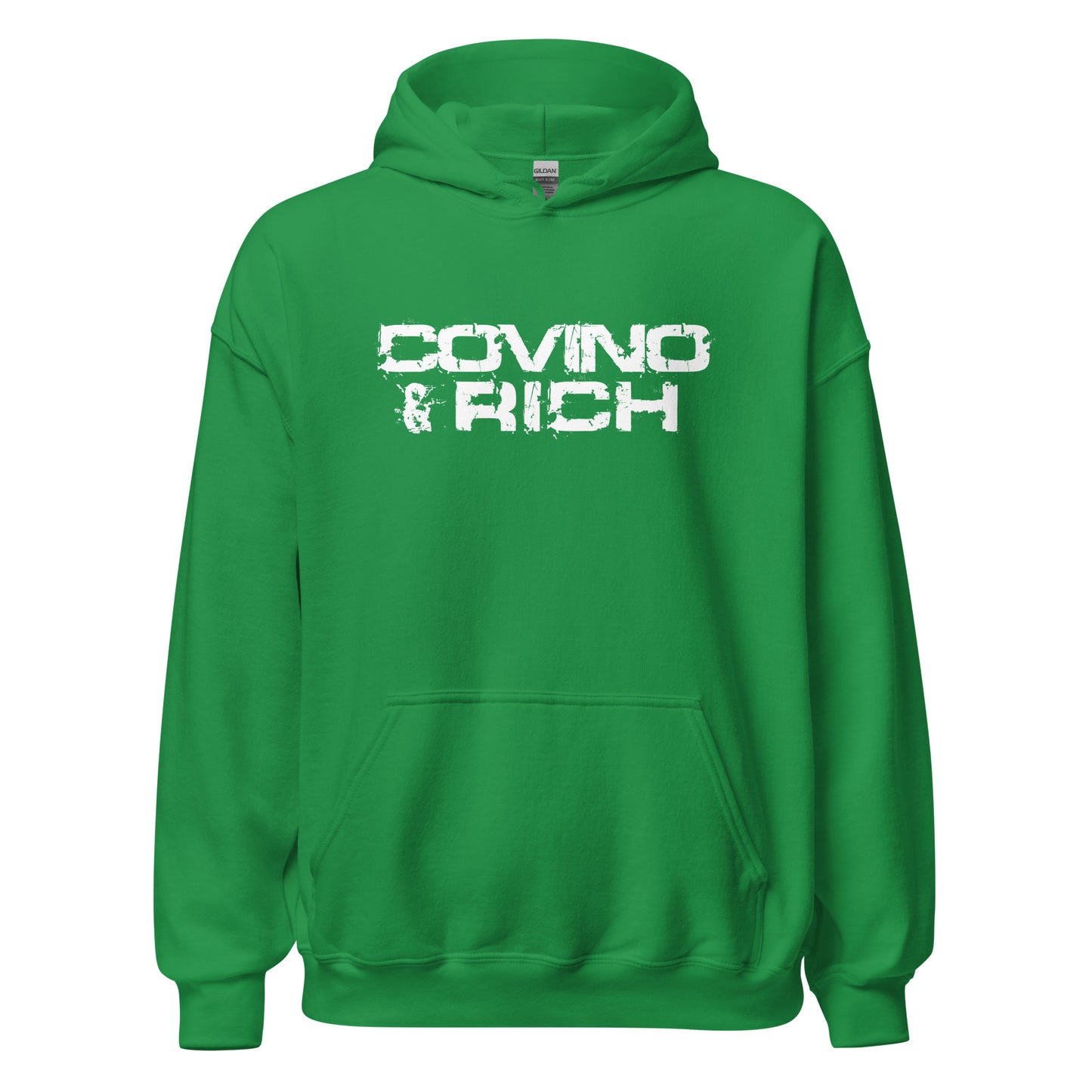 Covino & Rich Unisex Hoodie - White Logo (Gildan)