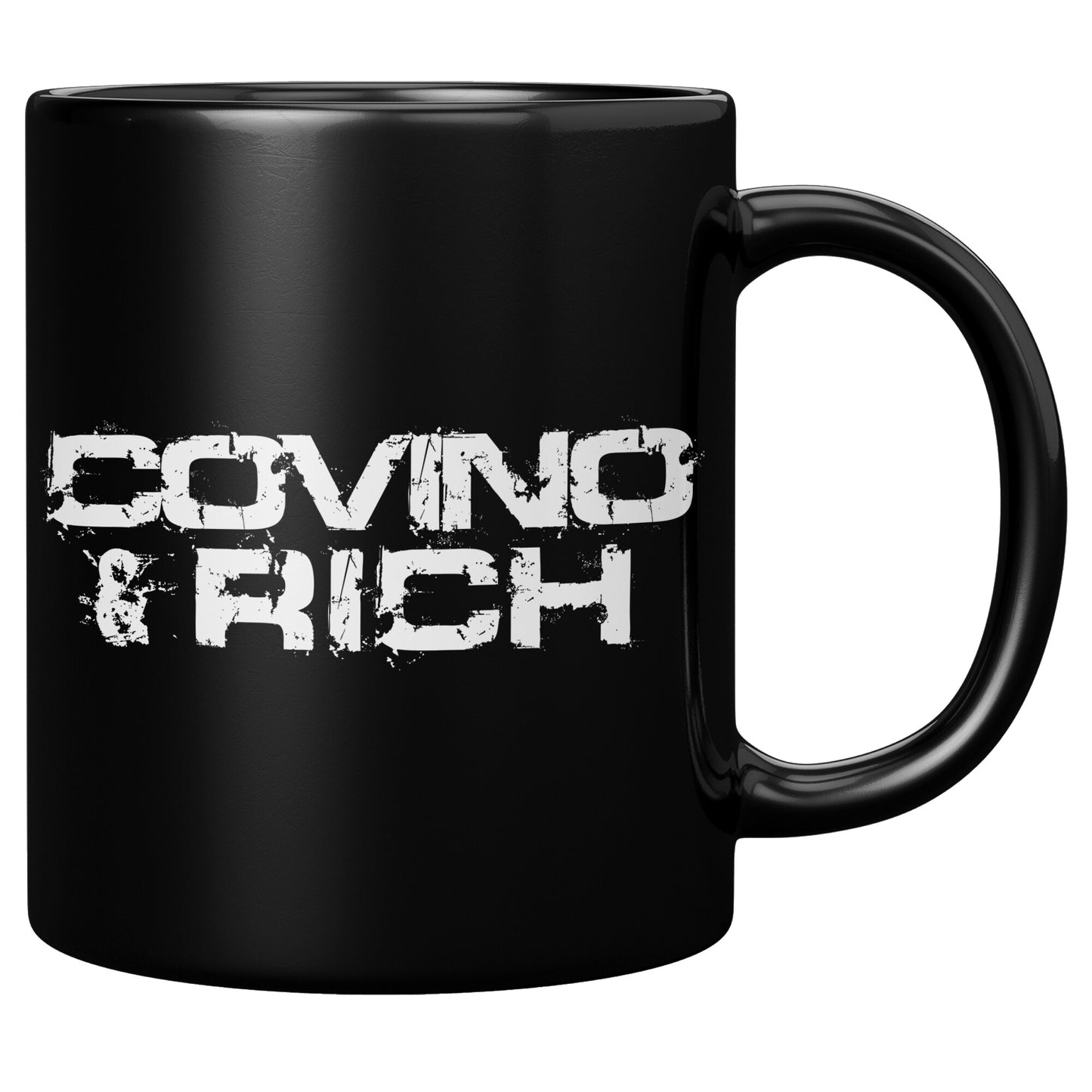 Covino & Rich Black 11 oz Mug