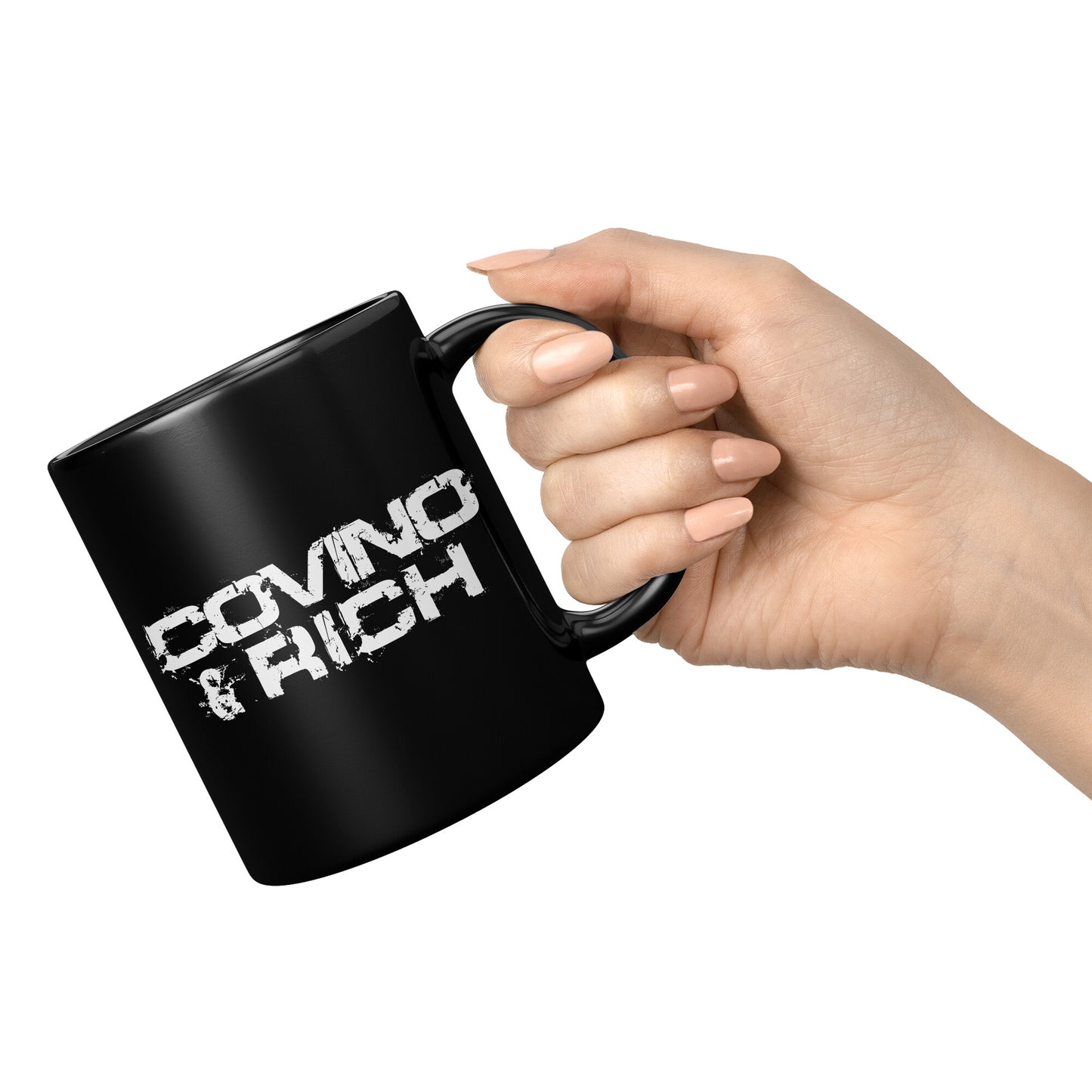 Covino & Rich Black 11 oz Mug