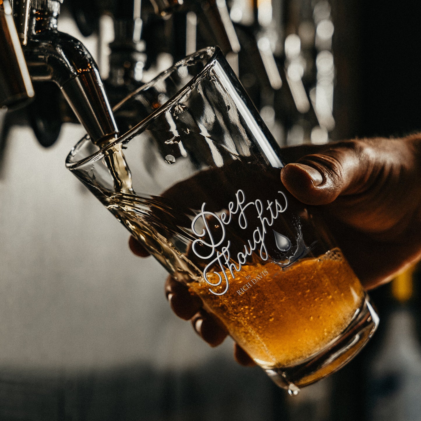Deep Thoughts Pint Glass