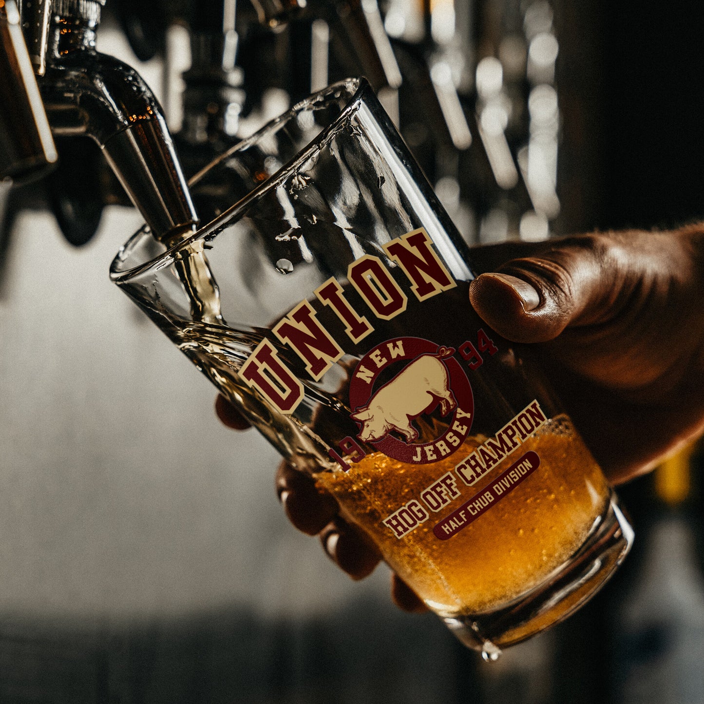 Hog Off Pint Glass