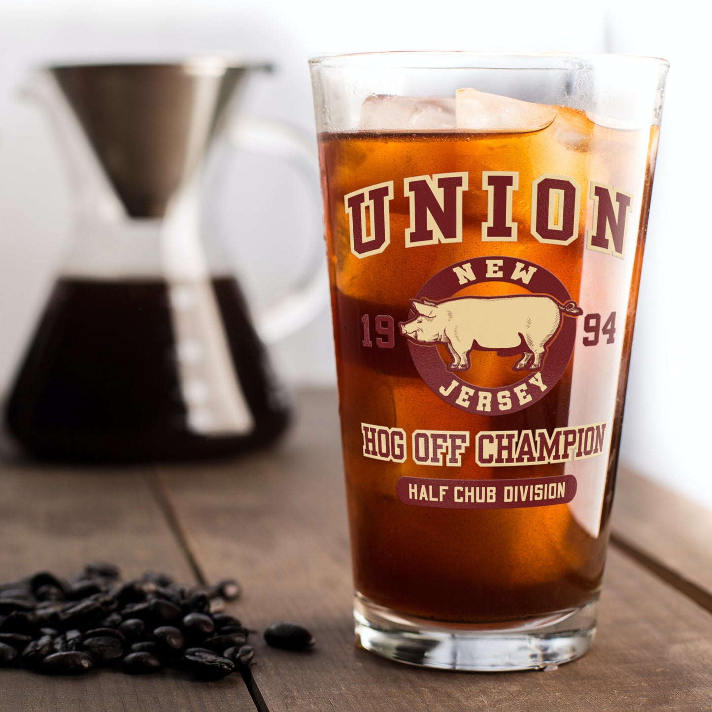 Hog Off Pint Glass