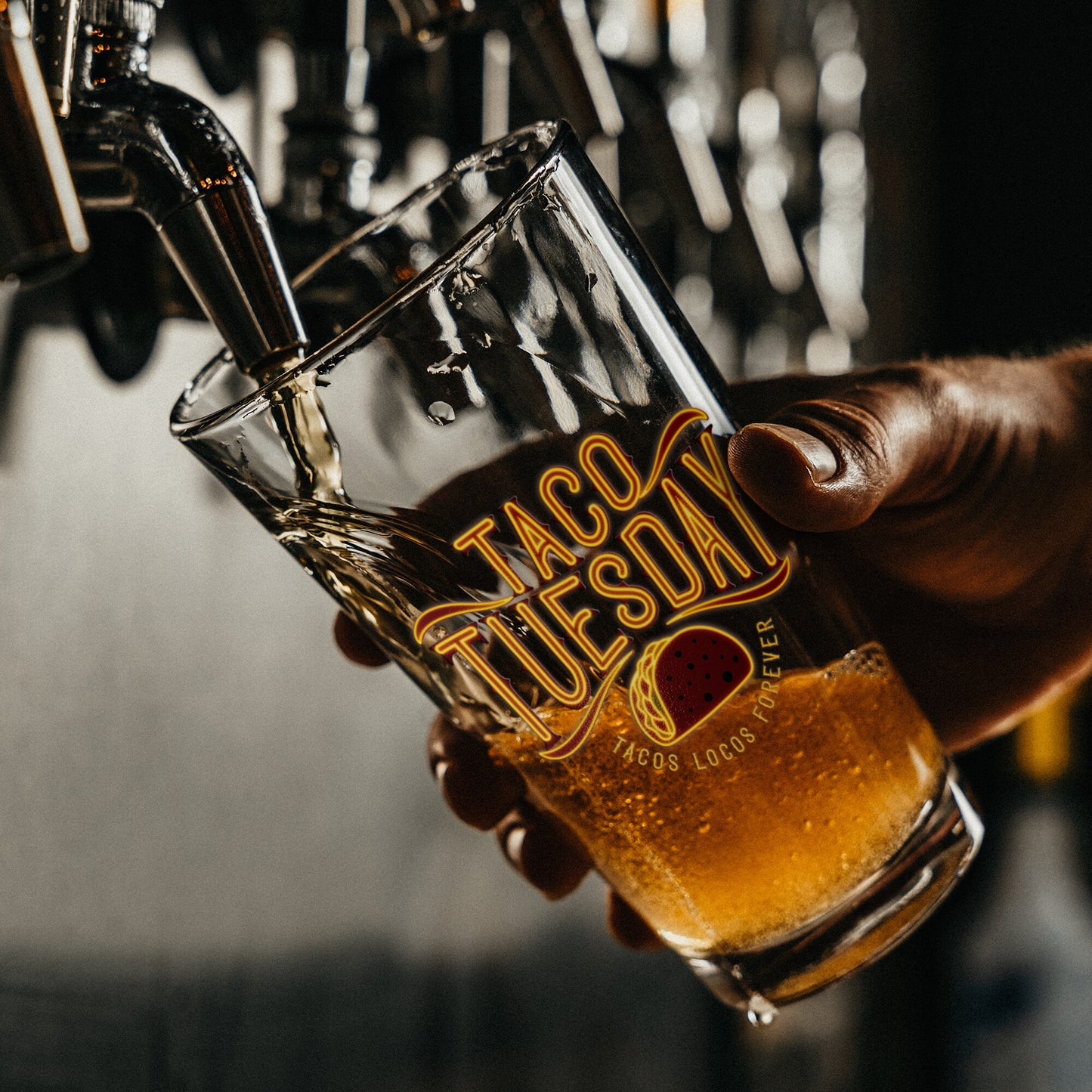 Taco Tuesday Pint Glass