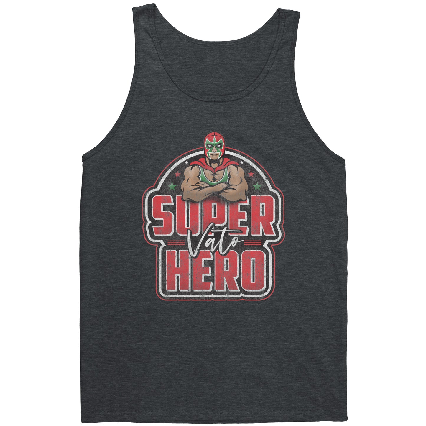 Super Vato Hero Tank Top