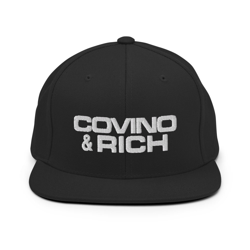 Covino & Rich Flat Bill Snapback Cap