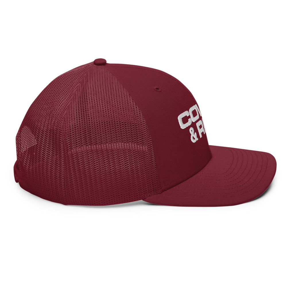Covino & Rich Adjustable Snapback Trucker Cap