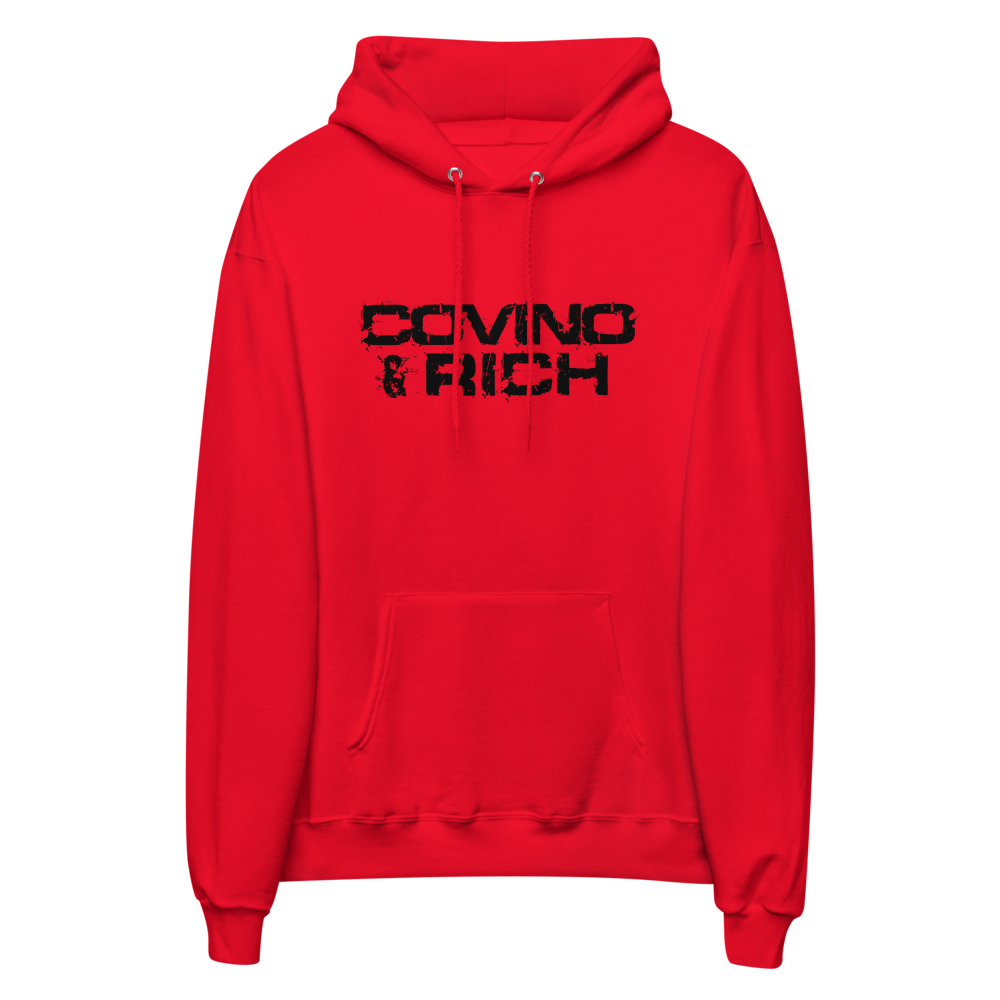 Covino & Rich Hoodie - Black Logo (Hanes Brand)