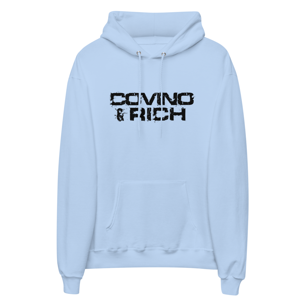 Covino & Rich Hoodie - Black Logo (Hanes Brand)