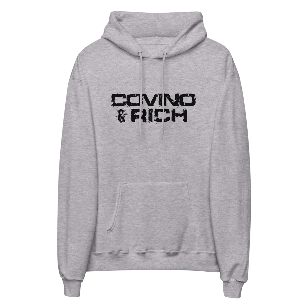 Covino & Rich Hoodie - Black Logo (Hanes Brand)