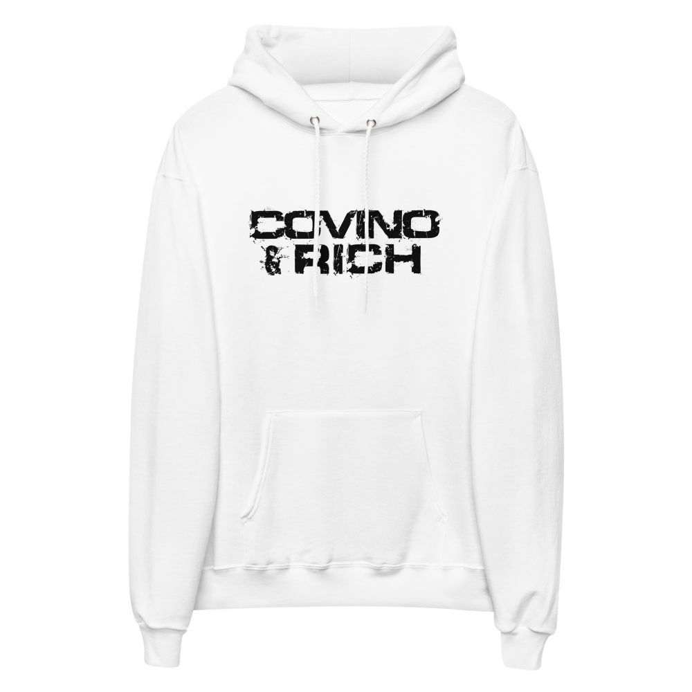 Covino & Rich Hoodie - Black Logo (Hanes Brand)