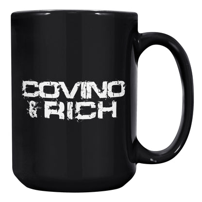 Covino & Rich 15 oz Black Mug