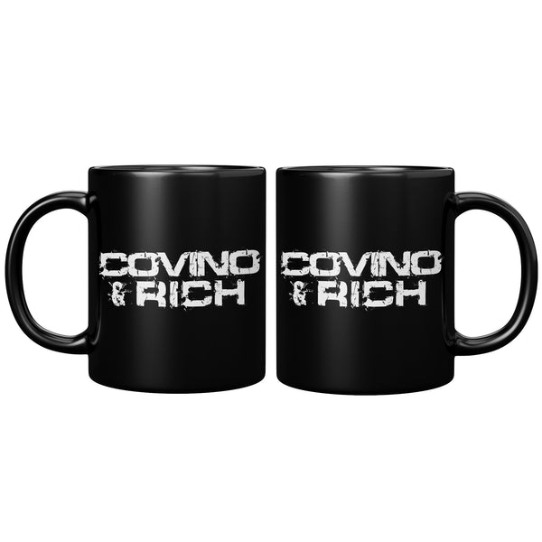 Covino & Rich Black 11 oz Mug