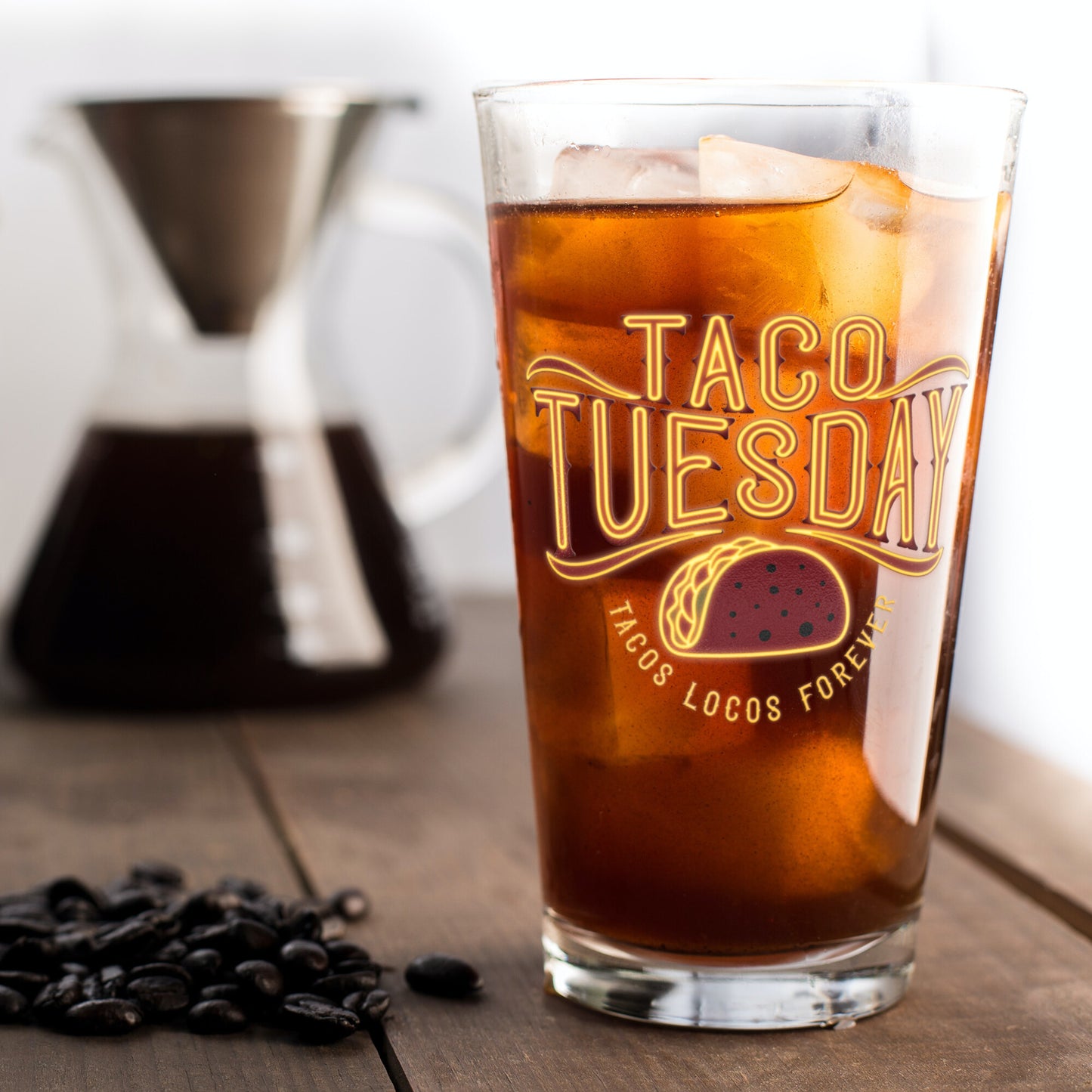 Taco Tuesday Pint Glass