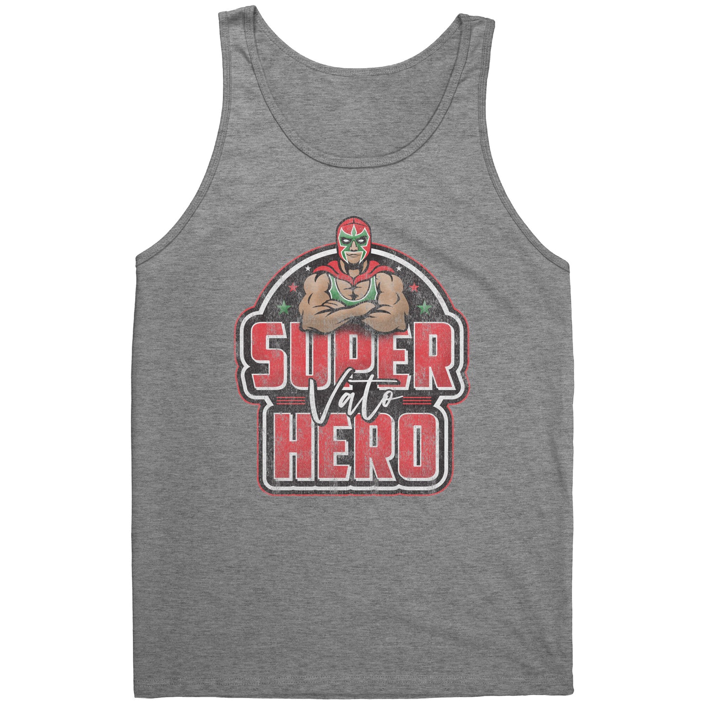 Super Vato Hero Tank Top