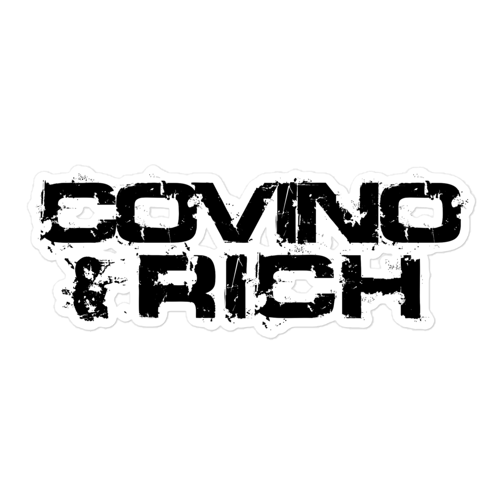Covino & Rich Bubble-Free Sticker