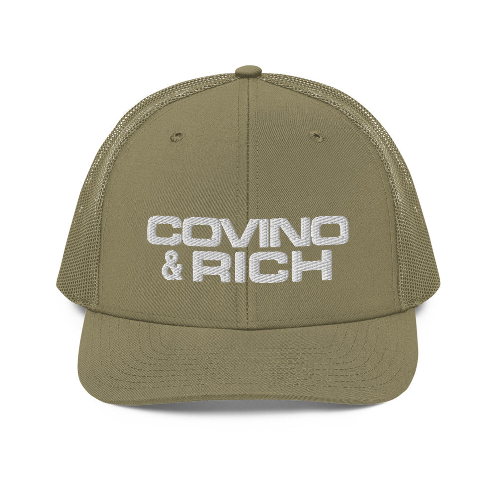 Covino & Rich Adjustable Snapback Trucker Cap